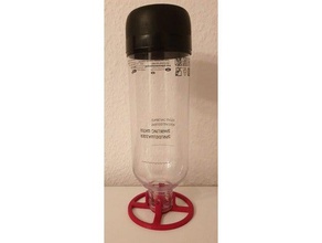 garrafa secador de levivo wassermaxx sodastar comida e bebida suporte para água bottledryer bottleholder soda sodastream 3d print model - Mito3D
