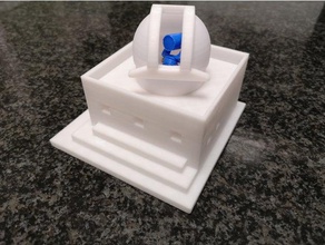 observatorio astron mico cotobade oac physics & astronomy meade lx2000 observatory 3d print model - Mito3D