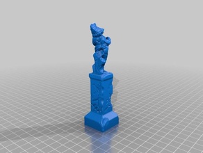 wargame estatua juguetes y accesorios de juego perno acción en miniatura terreno wargaming 3d print model - Mito3D