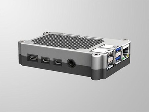 raspberry pi 4b durumda bilgisayar ahududu 4 esas alındığı rpi4 rpi4b 3d print model - Mito3D