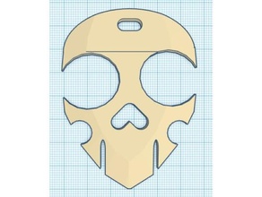 broken skull duster hand tools 3d print model - Mito3D