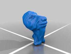 modelo de cabeza 3d print model - Mito3D