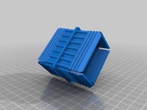 adaptor teava dreptunghiulara 6x4v2 replacement parts customized 3d print model - Mito3D