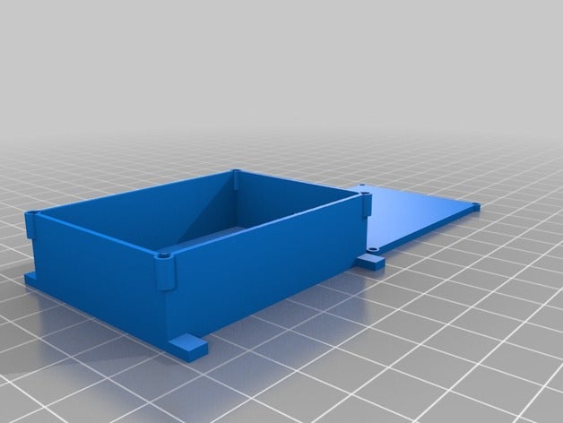 arduino mega 2560 pro durumda 3d baskı kasa kutusu 3D print model - Mito3D