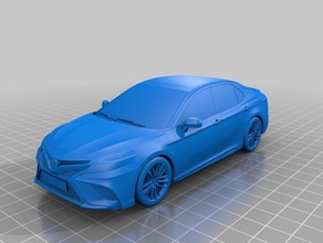 toyota camry 2019 vehicles 3dprint car vehicle 3d print model - Mito3D