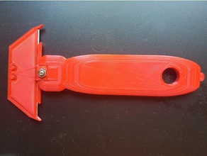 safe box cutter - utility blade hand tools 3d print model - Mito3D