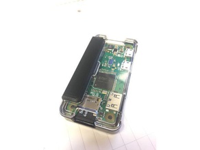 adafruit raspberry pi zero gpio cover electronics case enclosure 3d print model - Mito3D