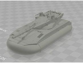 merkava palonnier des véhicules de l'architecture rideau bouchon 3d print model - Mito3D