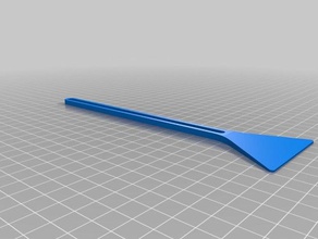 aquascape spatule l'aquarium 3d print model - Mito3D