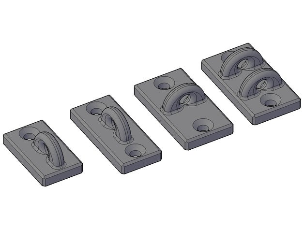 duvara monte - teras kapı araç sahipleri & kutu prusa i3 hoş bir özellik kapısı duvar kanca 3D print model - Mito3D