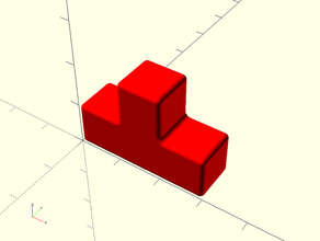 tetris küp puzzle - openscad bulmaca 3d scad parçaları ayarlayın 3d print model - Mito3D