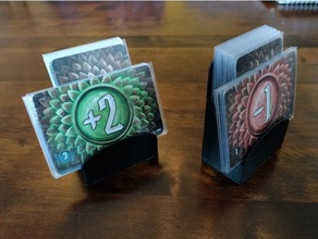 modificador de ataque titular gloomhaven brinquedo & acessórios para jogos do cartão mini euro cartões 3d print model - Mito3D