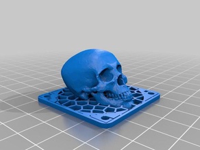 skull fan cover 40mm 3d printer accessories anime character architecture 3d print model - Mito3D