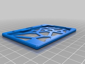 my customized id card badge holder armor - office 3d print model - Mito3D