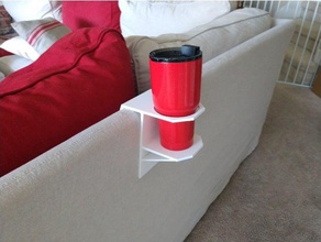 ikea ektorp divano supporto di tazza forniture famiglia portabevande 3d print model - Mito3D