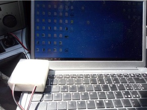 KFZ-Netzteil yepo peaq computer cigarrete Auto macht laptop-Stromversorgung Netzteil 3d print model - Mito3D