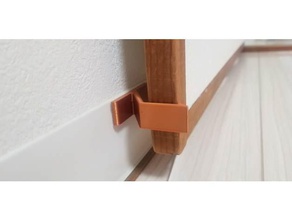 customizable door holder household doorstop openscad pratical 3d print model - Mito3D