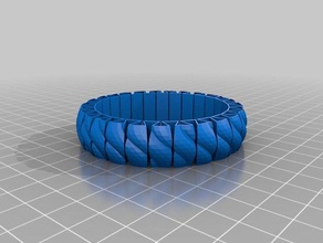 pulseira pulseiras personagem de anime arquitetura 3d print model - Mito3D