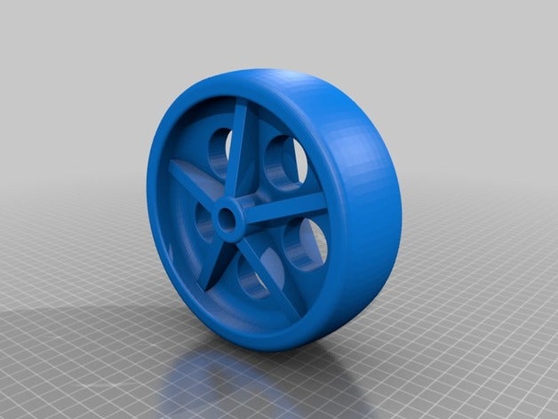 trailer de jack la rueda 3D print model - Mito3D