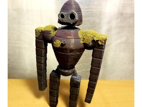 kast gökyüzü robot remix model robotlar anime karakteri mimarlık kale 3d print model - Mito3D