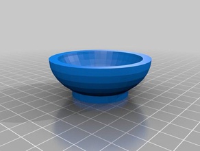salsa tigela autêntico 3d print model - Mito3D