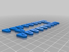 shogi lateinischen Buchstaben Schach 3d print model - Mito3D