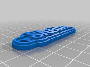 sheila Anahtarlık özelleştirilmiş 3d print model - Mito3D