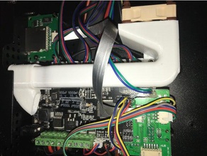 anycubic i3 mega controlador paso a conducto del ventilador chipset de ventilación Impresora 3d las piezas 3d print model - Mito3D