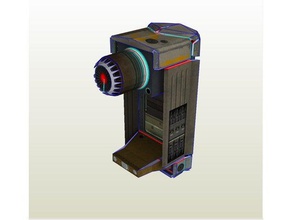 combinar bateria half-life 2 jogos black mesa gordon freeman hev metade da vida suit de origem vapor válvula 3d print model - Mito3D