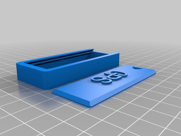 gps receiver case containers customized 3D print model - Mito3D