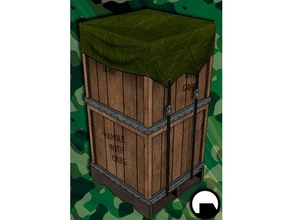 militar caixote de meia-vida jogos black mesa a caixa gordon freeman half-life 2 prop origem vapor válvula 3d print model - Mito3D