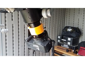 explorar científica do telescópio coma corrector dslr adaptador câmera 3d print model - Mito3D
