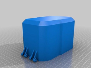 artic cove ventilador tampa da bateria peças de substituição personagem anime arquitetura 3d print model - Mito3D