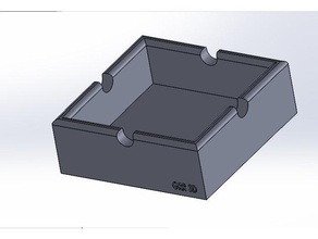 cenicero Haushalt 3d print model - Mito3D