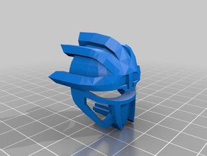 nuva masks construction toys architecture bionicle kanohi 3d print model - Mito3D