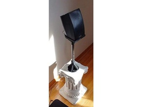 speaker stand 3d print model - Mito3D
