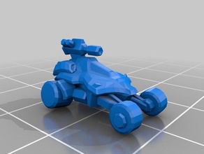 starcraft hellion i veicoli 8mm hellbat starcraft2 terran 3d print model - Mito3D