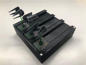 x-wing tournoi bac harbor freight & stanley organisateurs jouets accessoires de jeux 3d print model - Mito3D