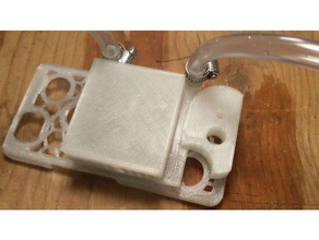pixel 2 phone case tripod mount water cooler mobile liquid cooling 3d print model - Mito3D