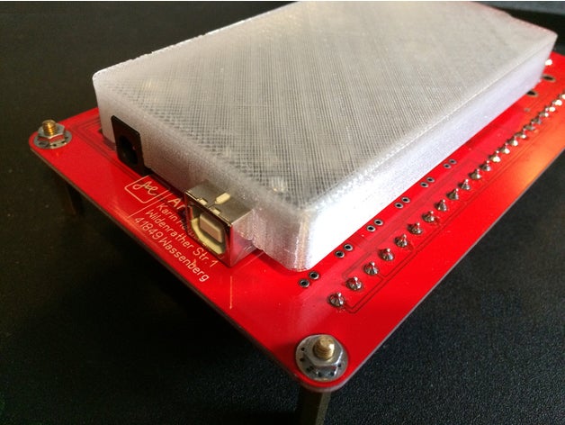 atmega2560r3 joy-it cover electronics arduino arduinoclub atmega atmega2560 case estlcam 3D print model - Mito3D