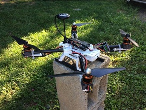 drone f450 carbone diy 3d print model - Mito3D