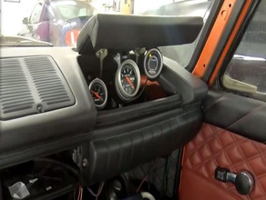 azlk moskvitch 412 voiture boîte à gants mécanisme d'ouverture de l'automobile la mécanique moteur 3d print model - Mito3D