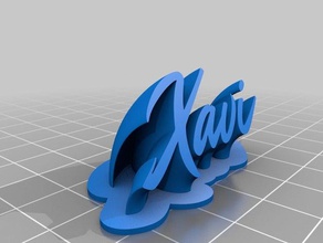 xavi ofis özelleştirilmiş 3d print model - Mito3D