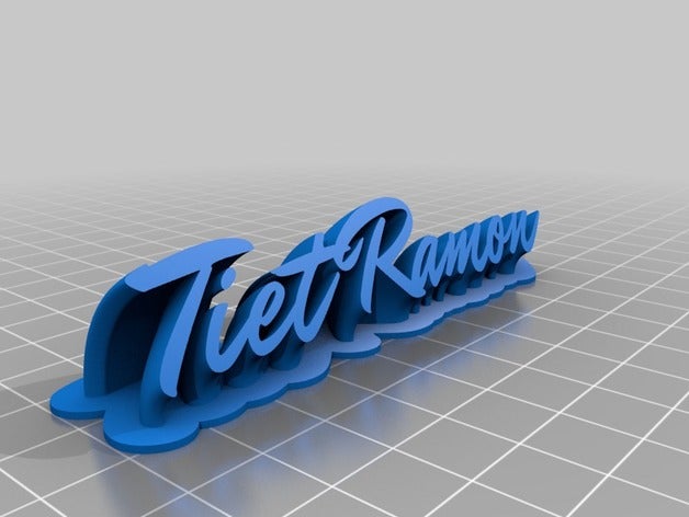 tietramon office personalizado 3D print model - Mito3D