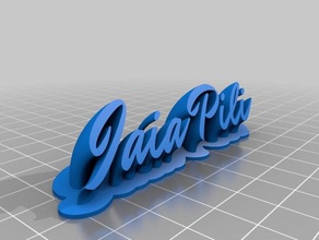 iaiapili office personalizado 3d print model - Mito3D