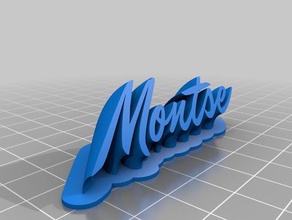 joan office kundengebundene 3d print model - Mito3D