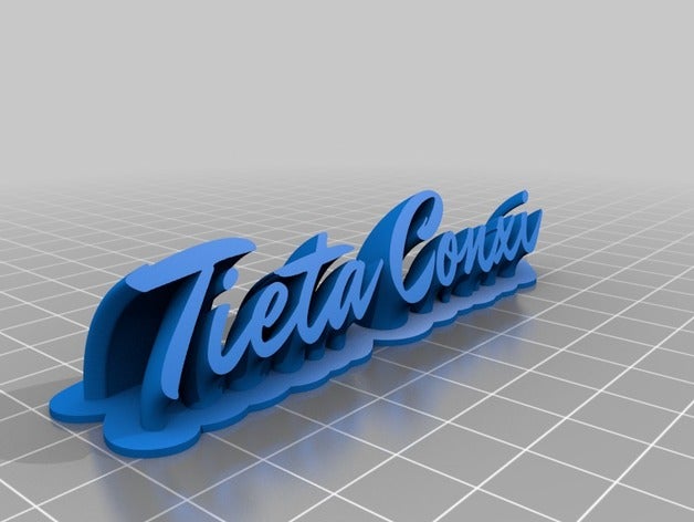 tieta conxi 3 office kundengebundene 3D print model - Mito3D
