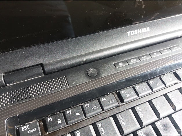 bouton d'alimentation toshiba l300 29u pièces ordinateur portable powerbutton 3D print model - Mito3D