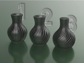 vase de la collection 2 décor 3d print model - Mito3D