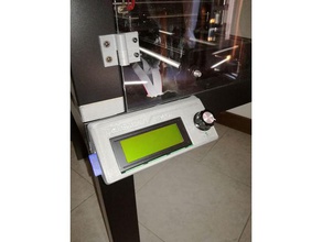 geeetech prusa i3 pantalla soporte Impresora 3d accesorios lcd 3d print model - Mito3D